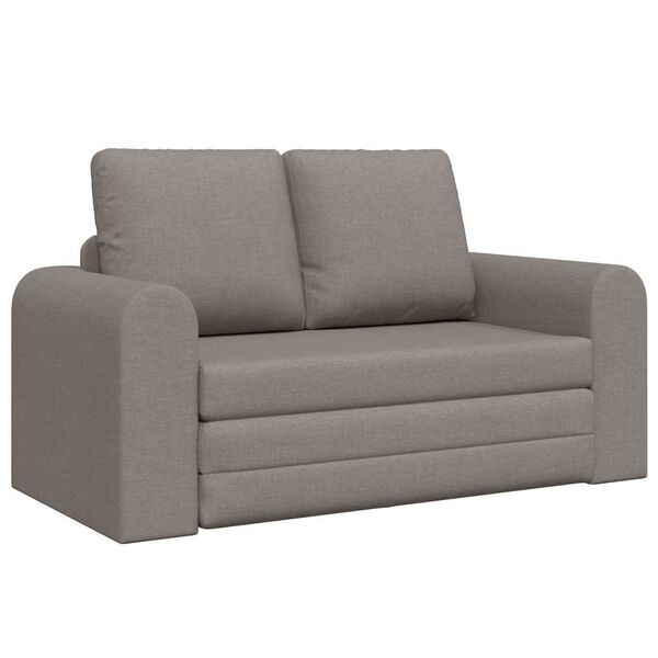 vidaXL Sofa lova 60cm Taupe audinys