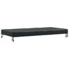 vidaXL Stalo uždengimas 162 x 92 x 15 cm audinys Stačiakampio Juoda