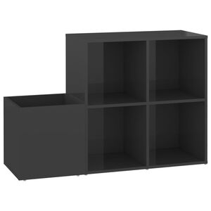 vidaXL Koridoriaus spintelė batams, pilka, 105x35,5x70cm, mediena