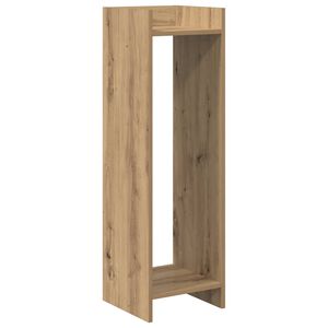 vidaXL Augalų stovas Artisano ąžuolo 30 x 30 x 100 cm Apdirbta mediena