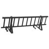 vidaXL Stogo sniego sargas Juoda 100 x 29,5 x 34,5 cm Plienas
