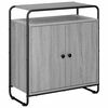 vidaXL Komoda Pilka Sonoma 68 x 35 x 75 cm Apdirbta mediena