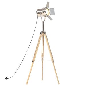 vidaXL Trikojis pastatomas &scaron;viestuvas, 140cm, mango medienos masyvas