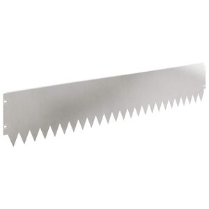 vidaXL Vejo kra&scaron;tas 30 pcs 103 x 20 cm Plienas Sidabrinė