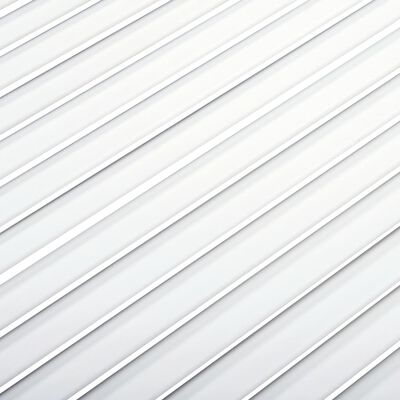 vidaXL Spintelės durelės, 4vnt., baltos, 99,3x59,4cm, pušis