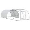 vidaXL Vi&scaron;tų būdas Sidabrinė 400 x 150 x 100 cm Galvanizuotas plienas