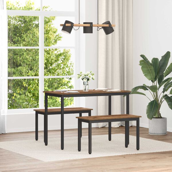 vidaXL suoliukas Senas medis 80 x 35 x 45 cm Apdirbta mediena