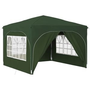 vidaXL Pop-up &scaron;ventinis palapinė 290 x 290 x 245 cm Žalia