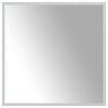 vidaXL LED vonios veidrodis Skaidrus 60 x 60 cm grūdintas stiklas