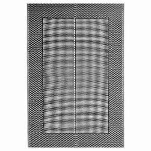vidaXL Lauko kilimas, ARAKIL juodos spalvos, 140x200cm, PP