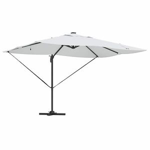 vidaXL Skėtis nuo saulės 352 x 251 x 265 cm Poliesteris ir aliuminis