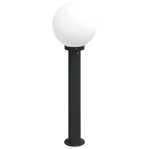vidaXL &Scaron;viestuvas stulpeliui, 80 cm, juodas, IP44