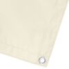 vidaXL Balkono Ekranas Kreminė 75 x 200 cm Oksfordo audinys