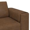 vidaXL Svetainės sofa Ruda 250 x 77 x 76 cm