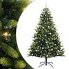 vidaXL Dirbtinis sulankstomas Kalėdų medis su 300 LED Žalia 240 cm