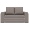 vidaXL Sofa lova 60cm Taupe audinys