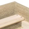 vidaXL Lovos rėmas, sonoma ąžuolo spalvos, 160x200cm