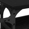 vidaXL Virtuvės vežimėlis Juodas ąžuolas 53 x 20 x 76 cm