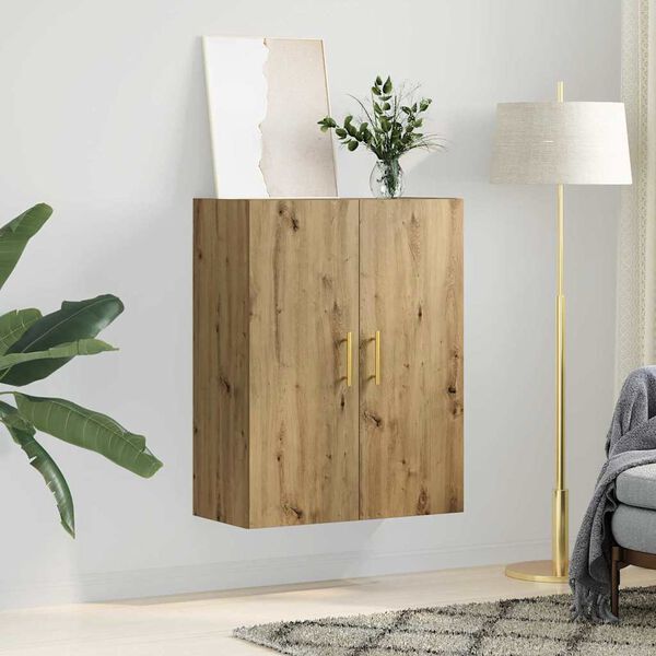 vidaXL Sieninė spintelė Amatininkų ąžuolas 69,5 x 34 x 90 cm