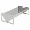 vidaXL Gyvulių pa&scaron;arų lova Sidabro 108 x 50 x 28 cm Cinkuota plienas