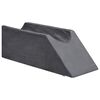 vidaXL Koja pagalvė 68 x 25 x 21,5 cm Tvirtas PU putos Pilka
