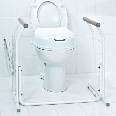 RIDDER Mobilus tualeto turėklas, baltos spalvos, 150kg, A0110101
