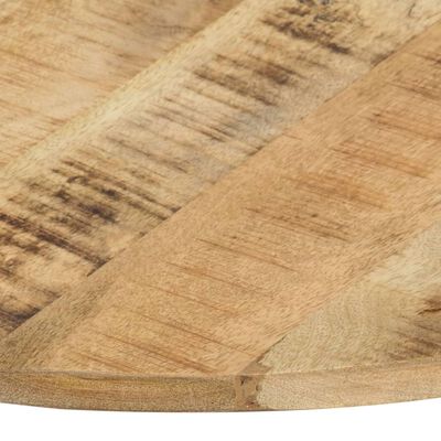 vidaXL Stalviršis, 80cm, mango medienos masyvas, apskritas, 15-16mm