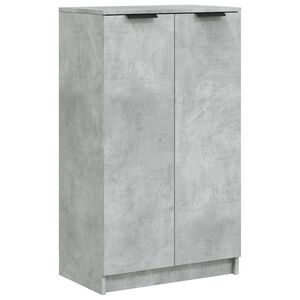 vidaXL Spintelė batams, betono pilka, 59x35x100,5cm, apdirbta mediena