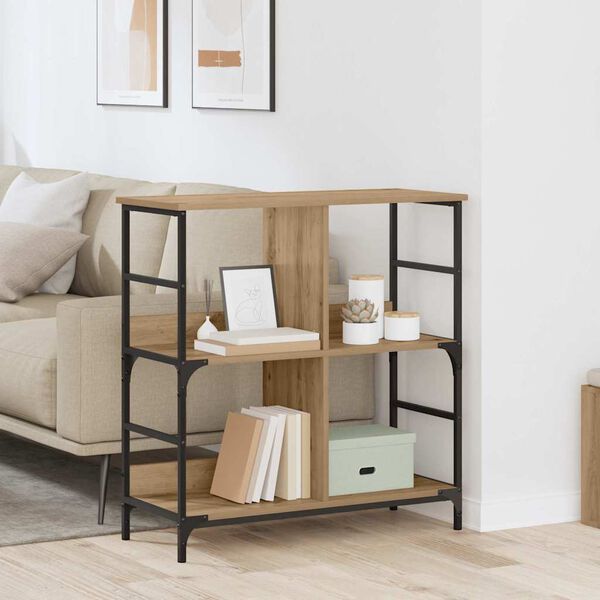 vidaXL Knygų lentyna artisano ąžuolo 78.5 x 33 x 82 cm