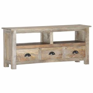 vidaXL Televizoriaus spintelė, 110x30x50cm, mango medienos masyvas