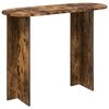 vidaXL Konsolinis stalas su saugykla Dūminio ąžuolo 100 x 39,5 x 75 cm