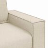 vidaXL Sofa 2 pcs Smėlio 220 x 80 x 84 cm Lino mi&scaron;inio audinys