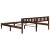 vidaXL Lovos rėmas, mango medienos masyvas, 180cm