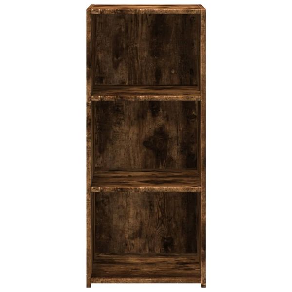 vidaXL &Scaron;oninė spintelė, dūminio ąžuolo, 40x41x93cm, apdirbta mediena