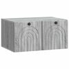 vidaXL Sieninė TV spintelė Pilka sonoma ąžuolo 59,5 x 41 x 30 cm