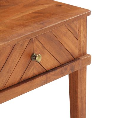 vidaXL Kavos staliukas, 100x50x41cm, akacijos medienos masyvas