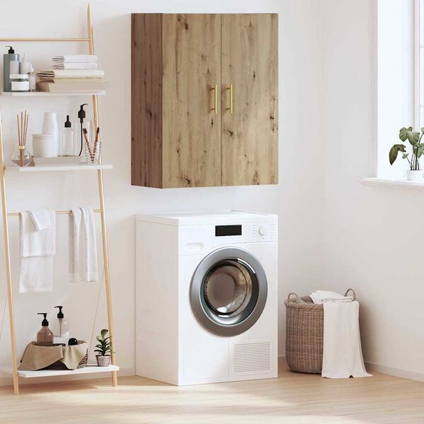 vidaXL Sieninė spintelė Amatininkų ąžuolas 69,5 x 34 x 90 cm