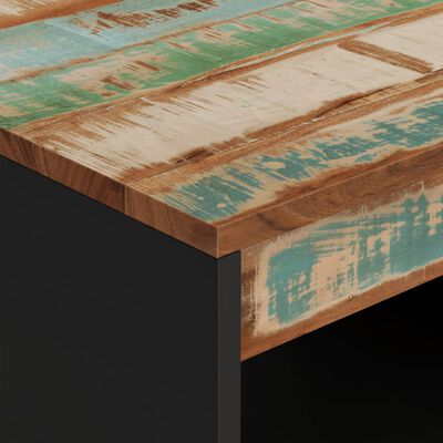 vidaXL Kavos staliukas, 55x50x40cm, perdirbtos medienos masyvas