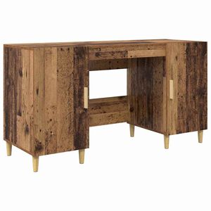 vidaXL Stalas Senovinis medis Apdirbta mediena 140 x 50 x 75 cm