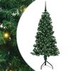 vidaXL Kampinis dirbtinis Kalėdų medis Žalia 150 cm PVC ir metalas