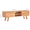 vidaXL Televizoriaus spintelė, 140x30x45cm, akacijos medienos masyvas