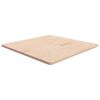 vidaXL Stalvir&scaron;is, 90x90x2,5cm, neapdorotas ąžuolo medienos masyvas