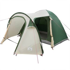 vidaXL Kupolinis palapinė Kupolas su stogu Žalia 384 x 254 x 170 cm