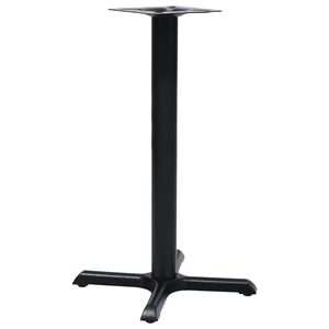 vidaXL Bistro stalo koja, juodos spalvos, 56x56x72cm, ketus