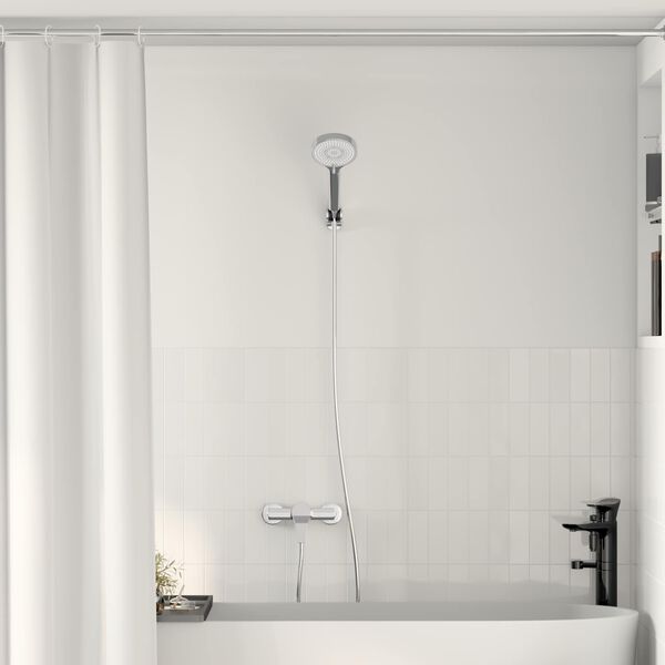 vidaXL Du&scaron;o galvutės rinkinys Chromas G 1 / 2 colių Žalvaris