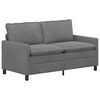 vidaXL Sofa Tamsiai pilka 156 x 81 x 87,5 cm Aksomas