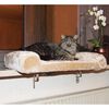 415654 Kerbl Windowsill Cat Bed Beige 36x56 cm 82656