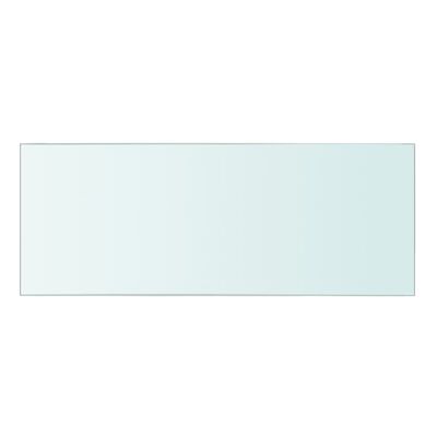 vidaXL Lentynos plokštė, skaidrus stiklas, 40x15cm