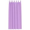 vidaXL Užuolaidos su žiedais, blokuojančios &scaron;viesą 2 pcs Violetinė