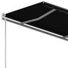vidaXL Pastatoma i&scaron;traukiama markizė, antracito spalvos, 350x250cm
